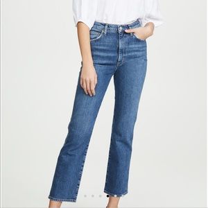 Agolde pinch waist in color subdued size 28